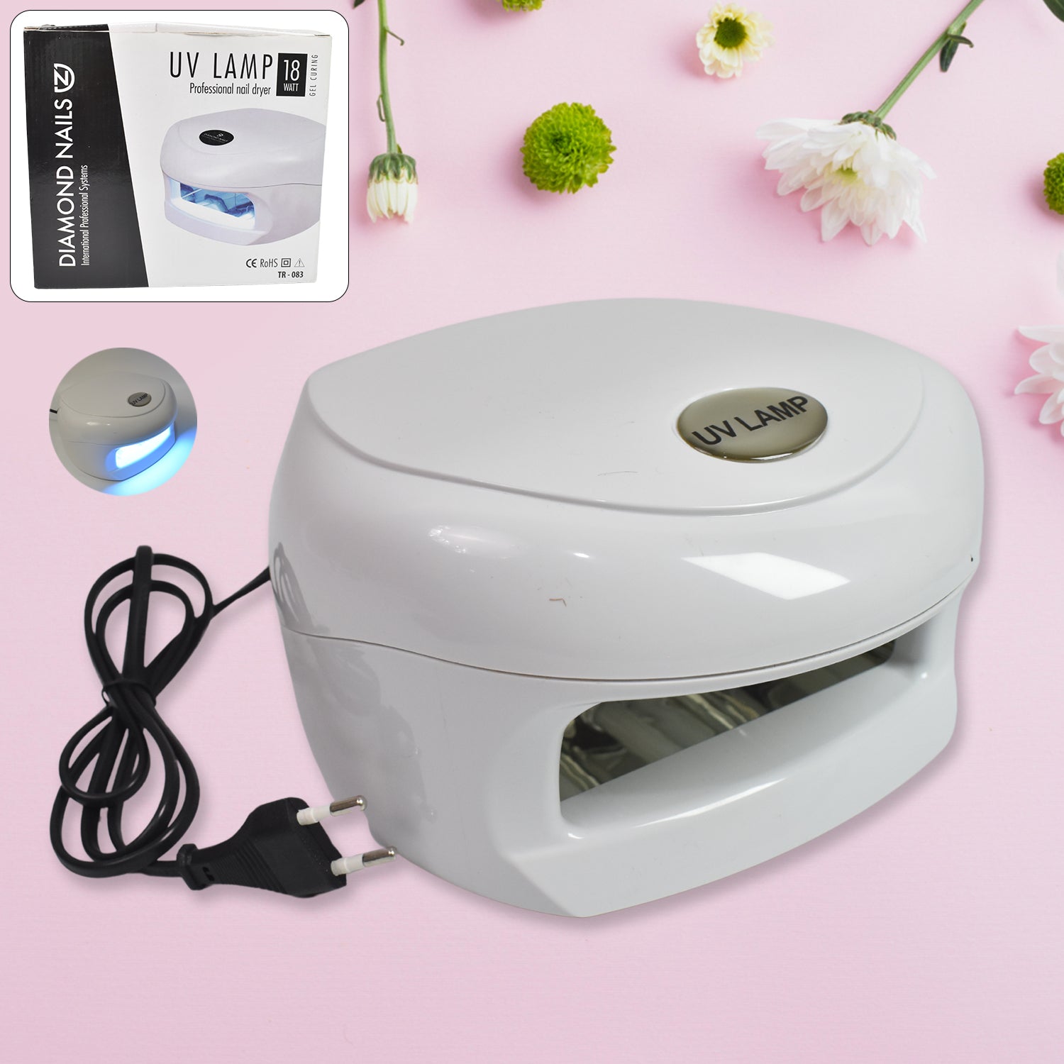 18w Led Uv Lamp Nail Dryer Gel Nail Lamp Nail Polish Curing Lamp (1 Pc) 18w Led Uv Lamp Nail Dryer Gel Nail Lamp Nail Polish Curing Lamp (1 Pc)